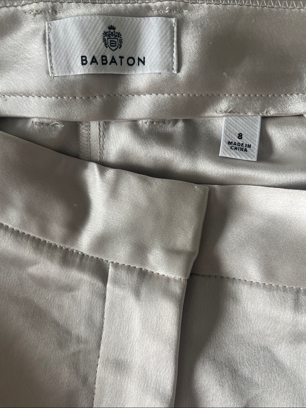 Aritzia Babaton Refined Satin Cargo Pant - Picture 7 of 12